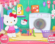 Hello Kitty laundry day ovis jtkok ingyen
